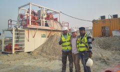 180m³/h Slurry Separation Plant for tunneling project in Qatar