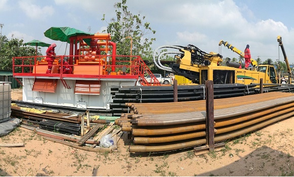 350GPM Mud recovery system for Thailand customer