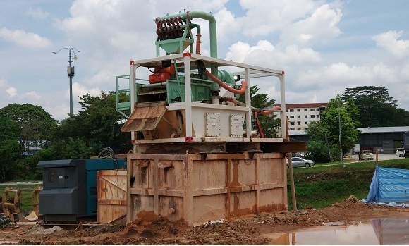 Slurry Treatment Solution on site