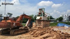 Malaysia 250 m³/h Separation Plant for Pipe-jacking Machine