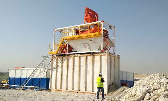 150m³/h Separation Plant for Pipe-jacking in Qatar