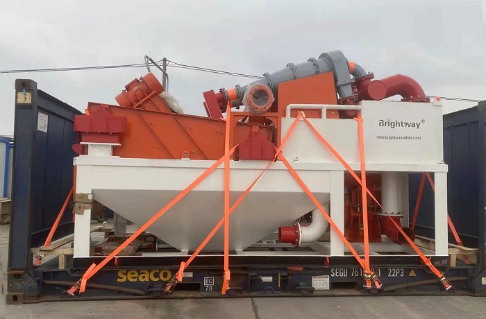 Brightway slurry separation plant shipped to Singapore