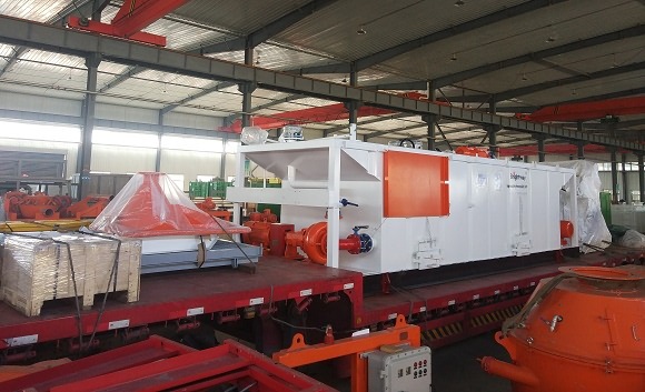107t HDD Rig Mud Recycling System in Workshop